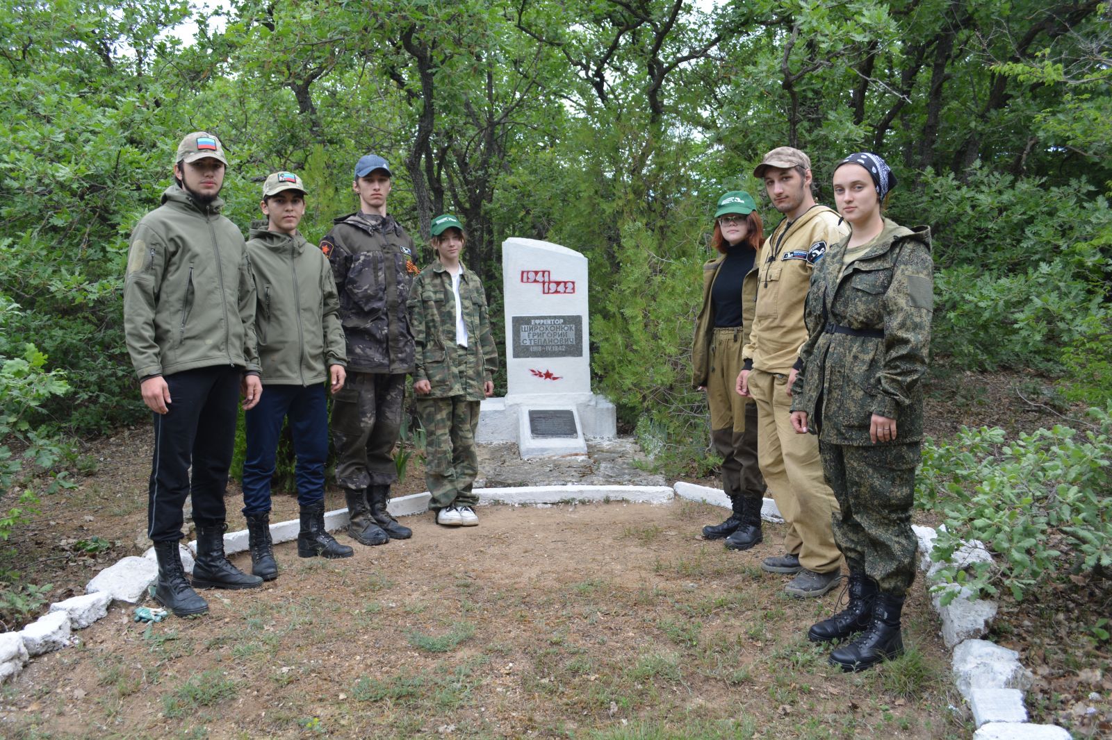 Акцию «Дорога к обелиску» провели участники межрегиональной поисковой экспедиции «Севастопольский рубеж»